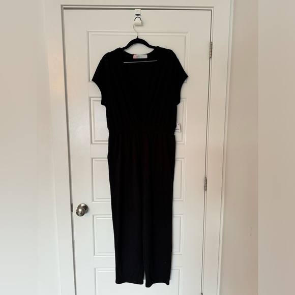 NWT Free People FP Beach Rita One Piece Jumpsuit Plunge V-Neck - Picture 3 of 7